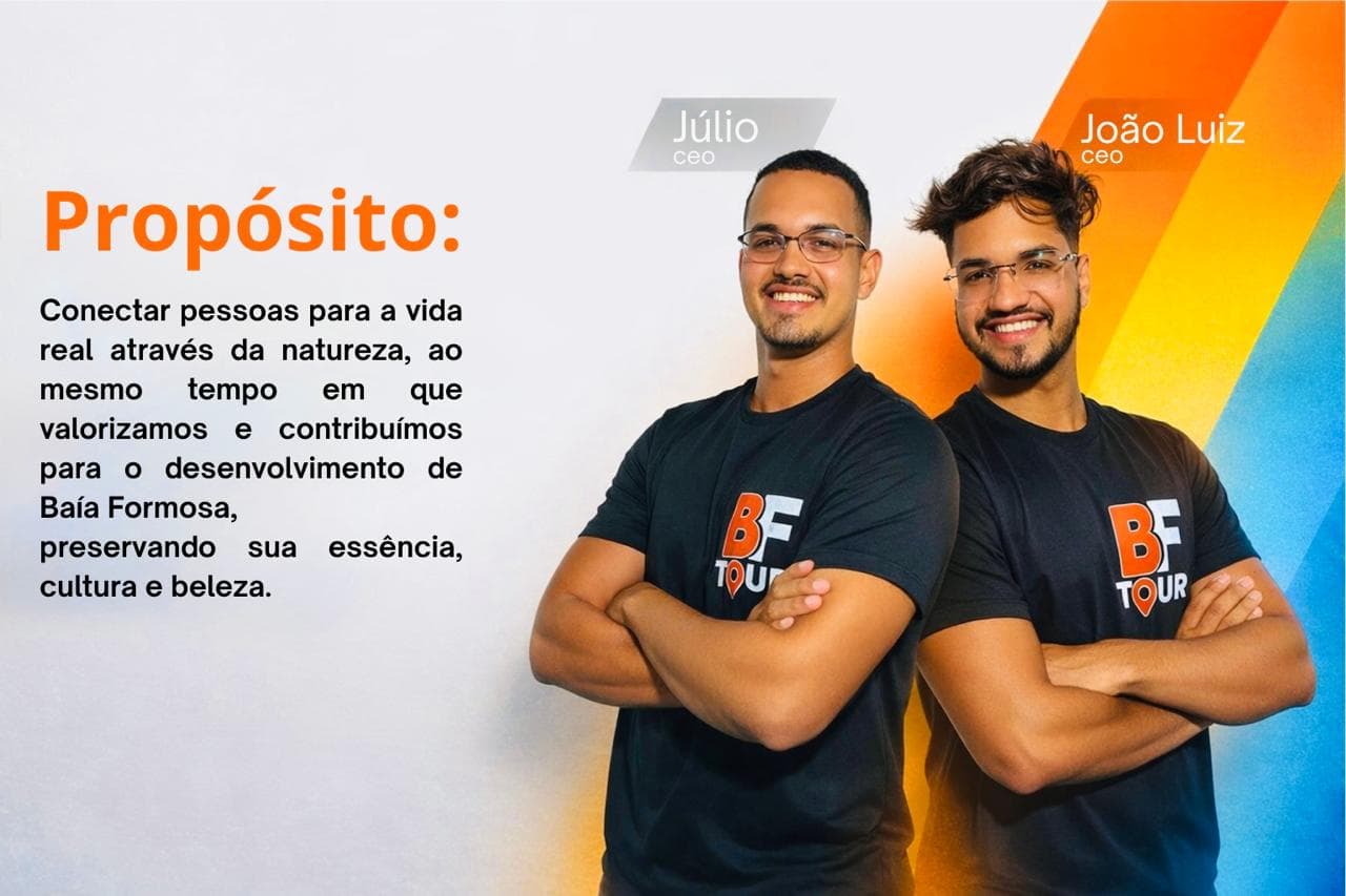 Júlio e João Luiz – CEOs da BF Tour
